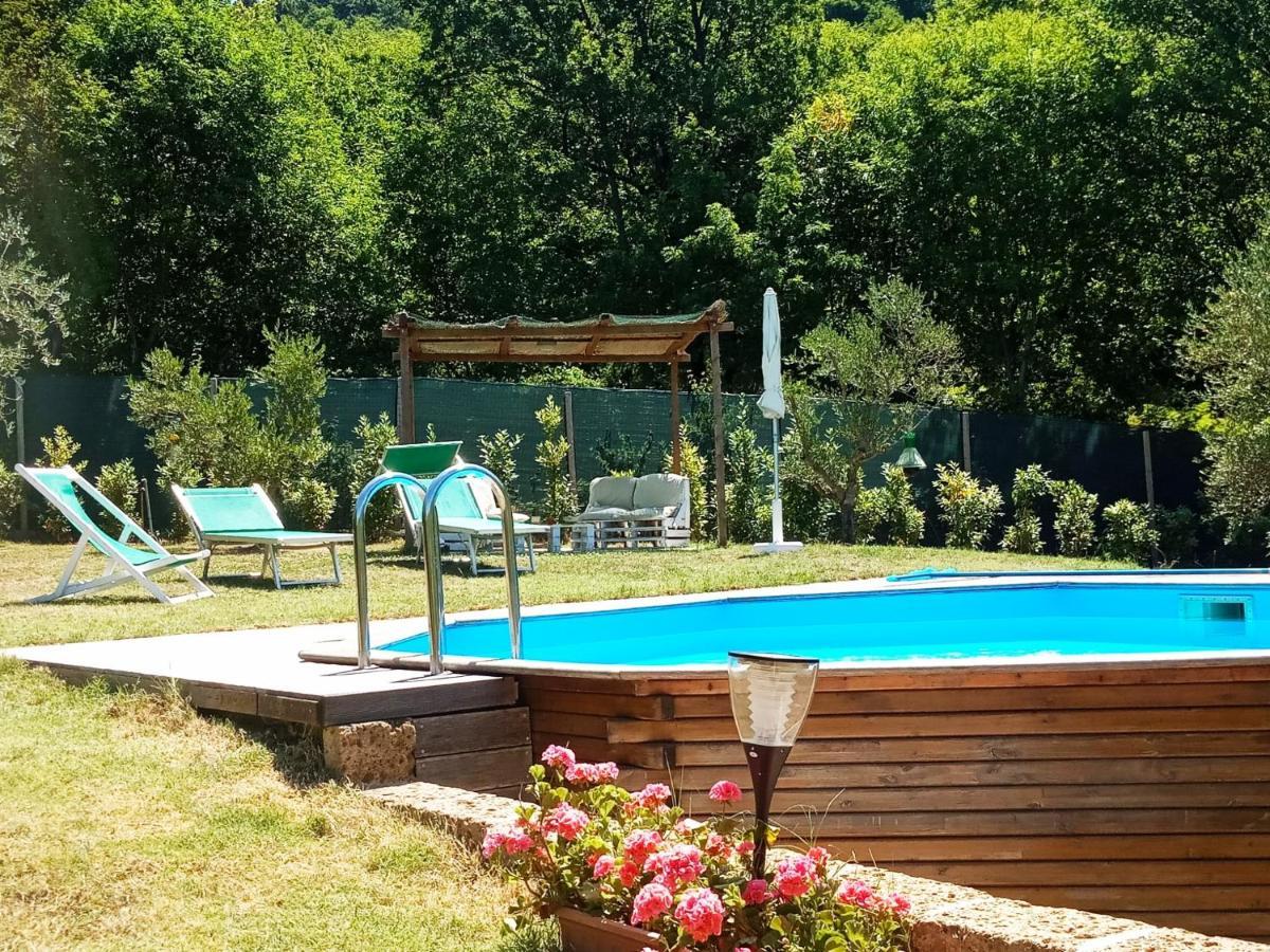 Villa Con Piscina 10 Posti Letto, L'Oliveta Di Rivalto Chianni Exterior photo